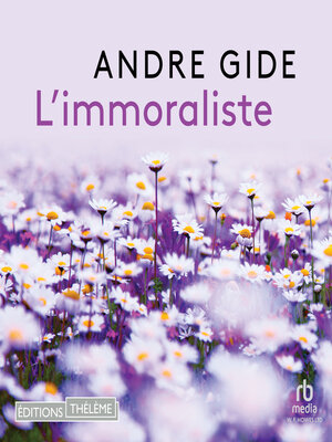 cover image of L'immoraliste